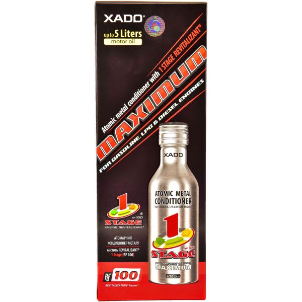 

Присадка Xado Атомарный кондиционер металла Maximum с ревитализантом 1 Stage 225 мл