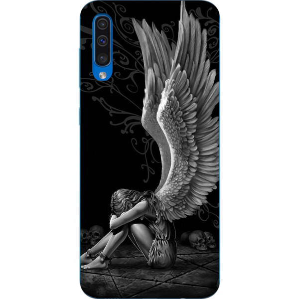 

Силиконовый чехол Amstel для Samsung Galaxy A50 2019 A505F с картинкой Ангел