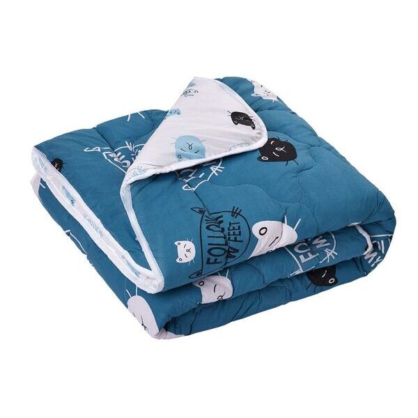 

Ковдра холофайбер євро зеленого кольору Ananasko KL17