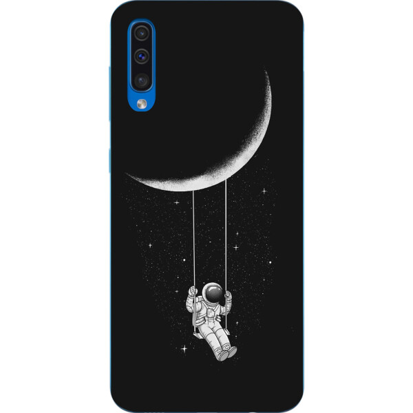 

Силиконовый чехол бампер Amstel для Samsung Galaxy A50 2019 A505F с картинкой Лунные качели