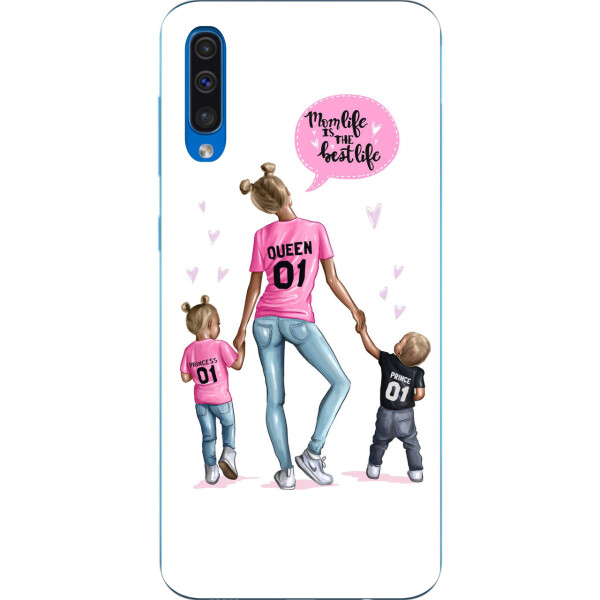 

Бампер силиконовый чехол Amstel для Samsung Galaxy A50 2019 A505F с картинкой Семья