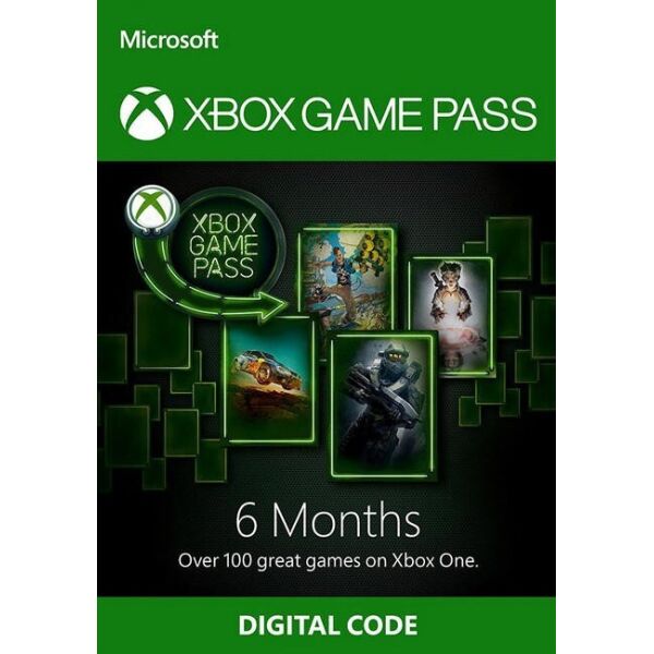 

Электронный код (Подписка) Xbox Game Pass - 6 месяцев Xbox One/Series для всех регионов и стран