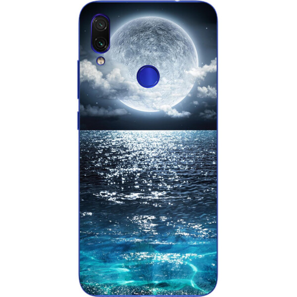 

Силиконовый чехол бампер Amstel для Xiaomi Redmi 7 с картинкой Луна