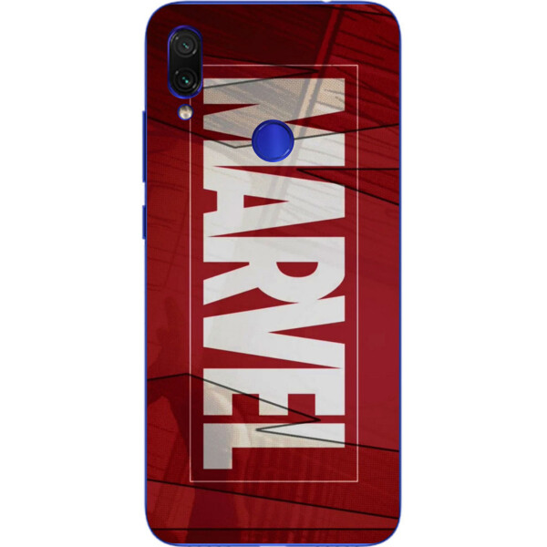 

Бампер силиконовый чехол Amstel для Xiaomi Redmi 7 с картинкой Marvel