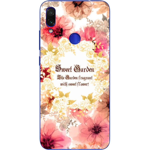 

Чехол бампер Amstel для Xiaomi Redmi 7 с принтом Sweet garden