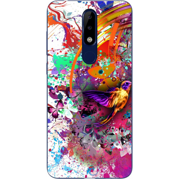 

Силиконовый чехол Amstel для Nokia 5.1 Plus с картинкой Креатив
