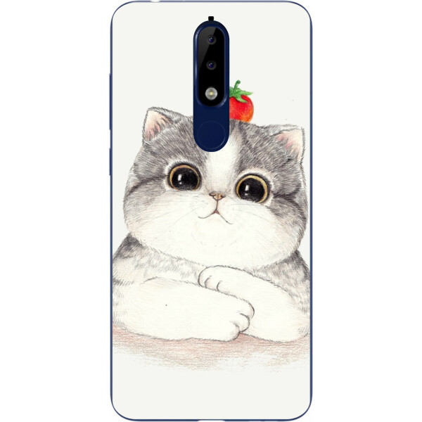 

Силиконовый чехол Amstel с рисунком для Nokia 5.1 2018 Котенок