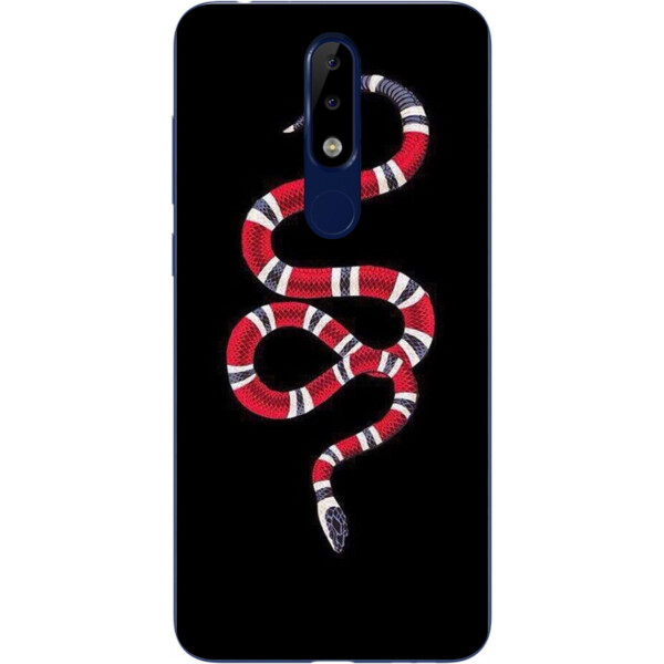 

Силиконовый чехол Amstel для Nokia 5.1 2018 с картинкой Змея