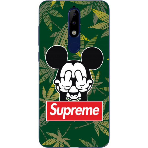 

Чехол силиконовый Amstel для Nokia 5.1 2018 с картинкой Микки Supreme
