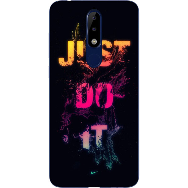 

Бампер силиконовый чехол Amstel для Nokia 5.1 2018 с картинкой Just do it
