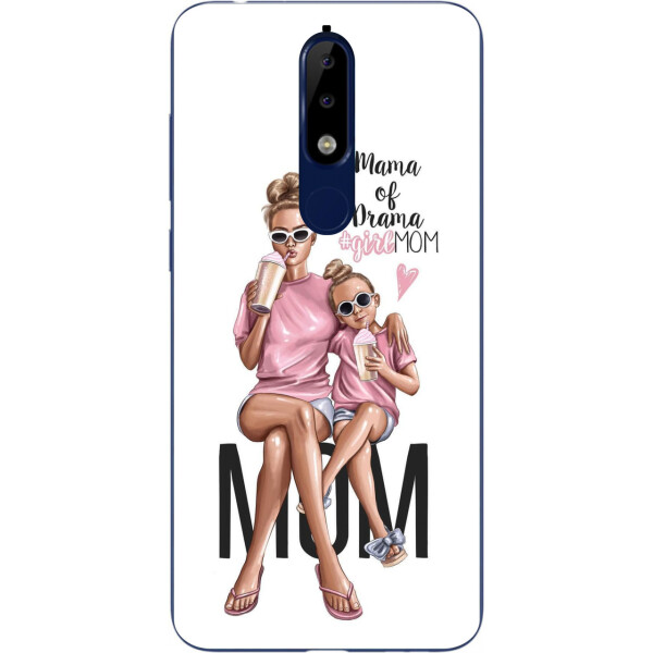 

Бампер силиконовый чехол Amstel для Nokia 5.1 2018 с картинкой Мама