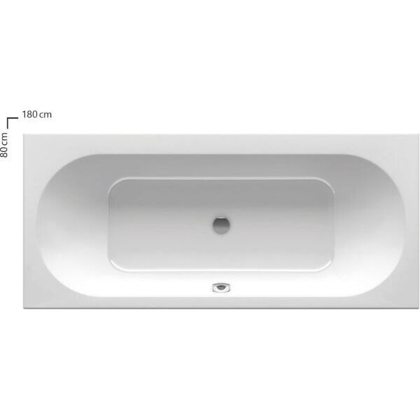 

Ванна акриловая Ravak City Slim 180x80 C921300000