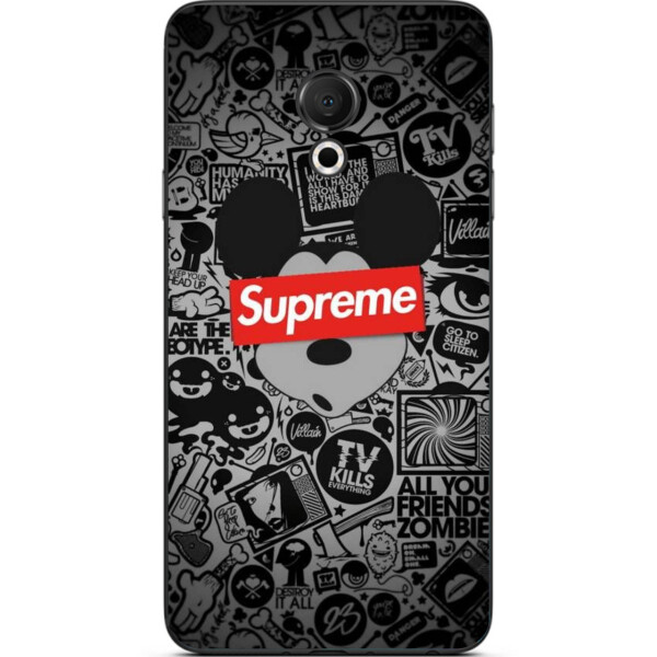 

Силиконовый чехол Amstel для Meizu 15 Lite с картинкой Микки Supreme