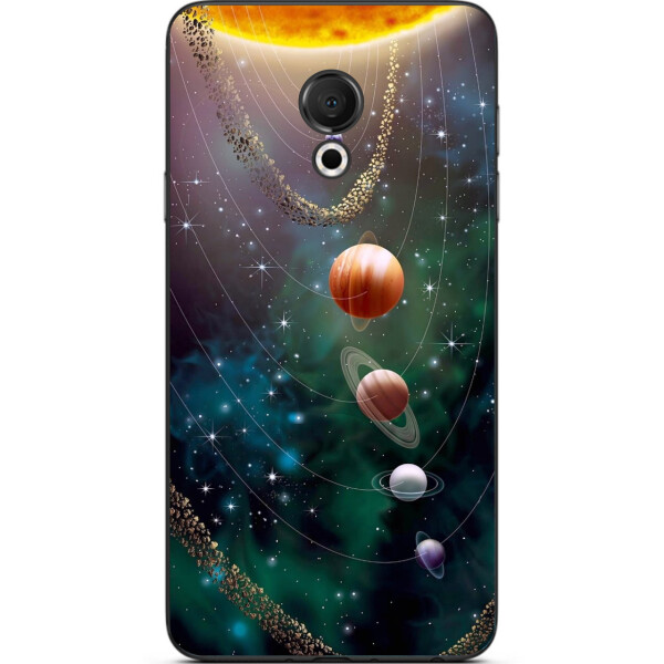 

Силиконовый чехол Amstel для Meizu 15 Lite с картинкой Планеты