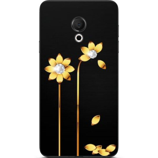 

Силиконовый чехол бампер Amstel для Meizu 15 Lite с картинкой Цветы