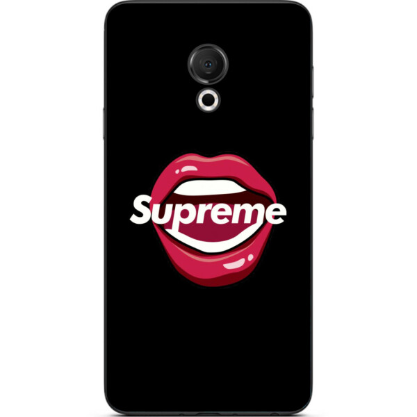 

Чехол силиконовый Amstel для Meizu 15 Lite с картинкой Губы Supreme