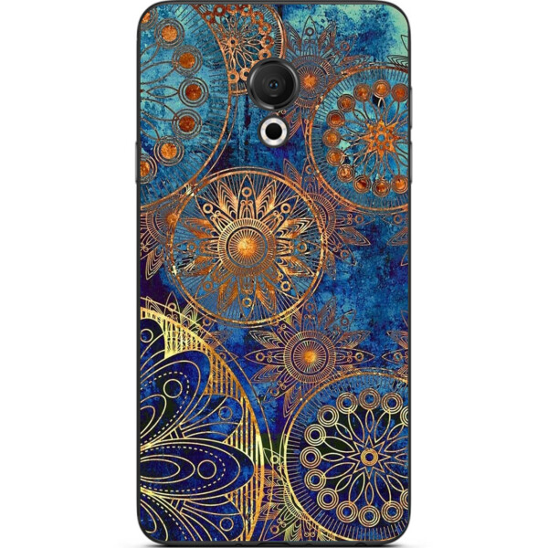 

Бампер силиконовый чехол Amstel для Meizu 15 Lite с картинкой Круги винтаж