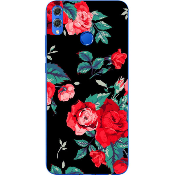 

Силиконовый чехол бампер Amstel для Huawei Y9 2019 с картинкой Розы