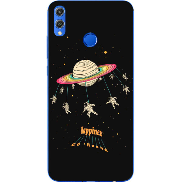 

Силиконовый чехол бампер Amstel для Huawei Y9 2019 с картинкой Карусель