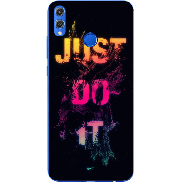 

Бампер силиконовый чехол Amstel для Huawei Y9 2019 с картинкой Just do it