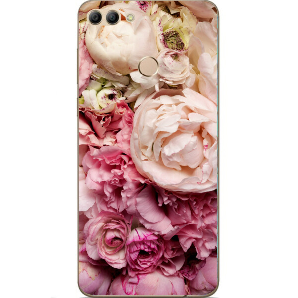 

Силиконовый чехол бампер Amstel для Huawei Y9 2018 с картинкой Пионы