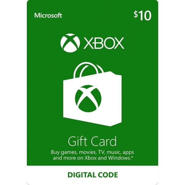 

Электронный код Xbox Live / Gift Card пополнение бумажника счета своего аккаунта на сумму 10 usd US-регион