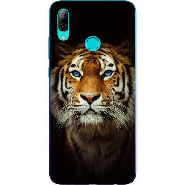 

Силиконовый чехол бампер Amstel для Xiaomi Mi Play с картинкой Тигр на черном фоне