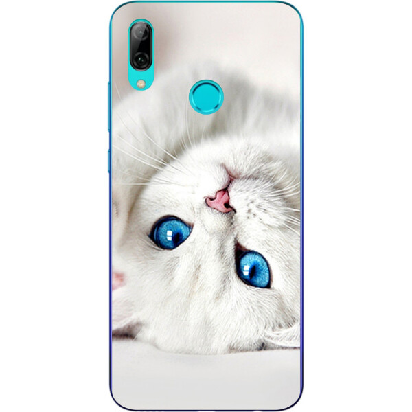

Силиконовый чехол бампер Amstel для Xiaomi Mi Play с картинкой Белый котик
