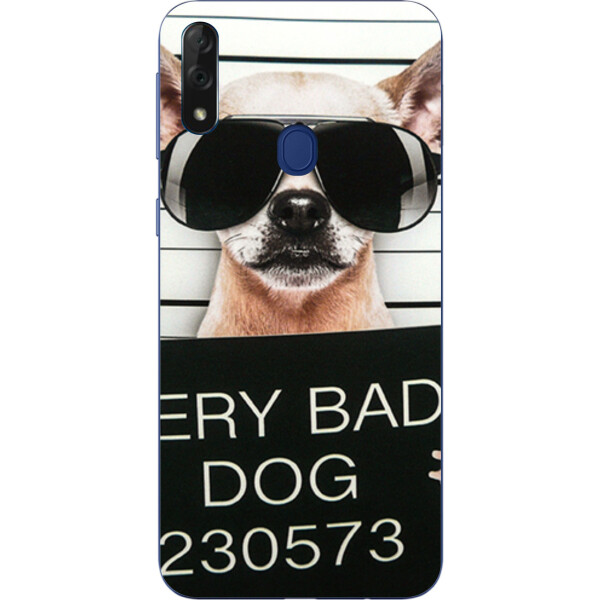 

Чехол силиконовый Amstel для ZTE Blade V10 Vita с картинкой Bad Dog