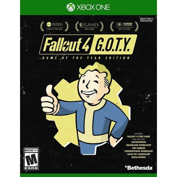 

Ключ активации Fallout 4: Game of the Year Edition (Fallout 4 G.O.T.Y.) для Xbox One/Series