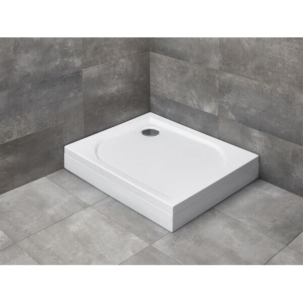 

Душевой поддон Radaway Delos D 90x75 с панелью левый 4D97514-03L