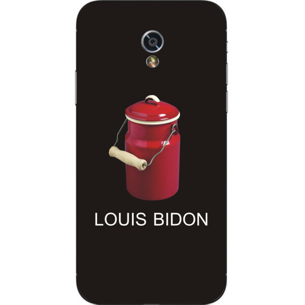 

Антибрендовый силиконовый чехол Amstel для ZTE Blade V7 с картинкой Louis Bidon