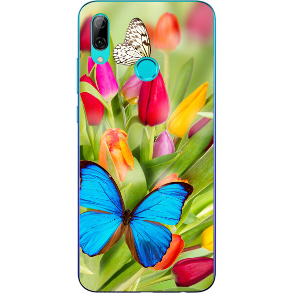 

Силиконовый чехол Amstel для Huawei P Smart Plus с картинкой Тюльпаны
