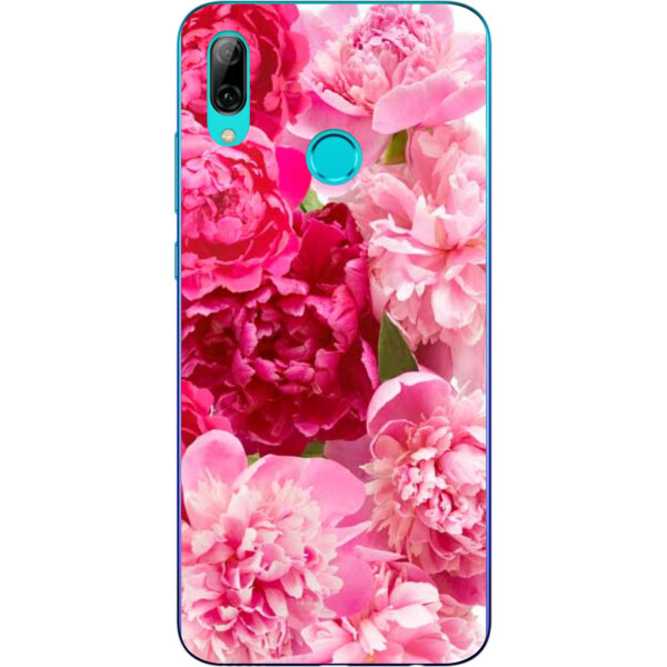 

Силиконовый чехол бампер Amstel для Huawei P Smart Plus с картинкой Пионы