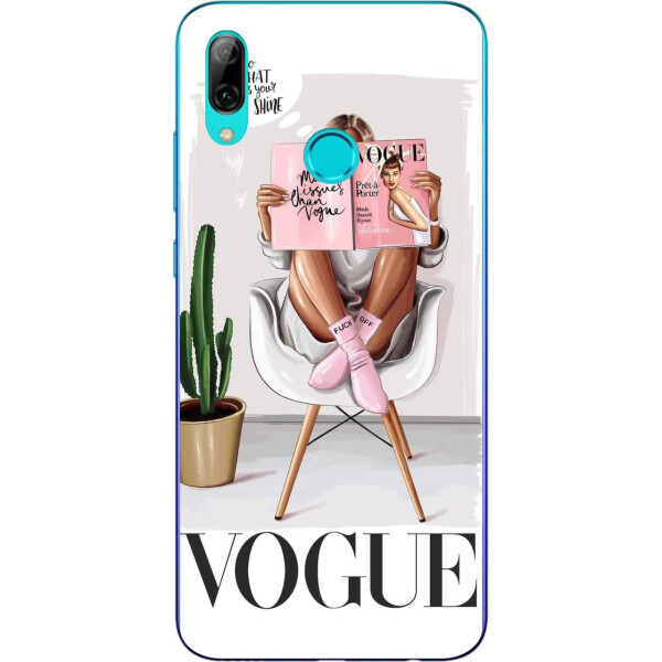 

Бампер силиконовый чехол Amstel для Huawei P Smart Plus с картинкой Vogue