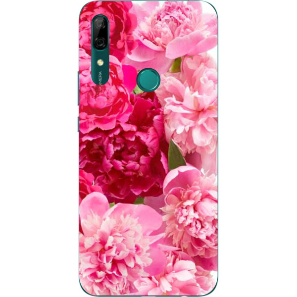

Силиконовый чехол бампер Amstel для Huawei P Smart Z с картинкой Пионы