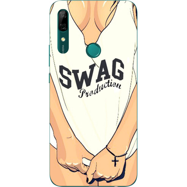 

Бампер силиконовый чехол Amstel для Huawei P Smart Z с картинкой SWAG