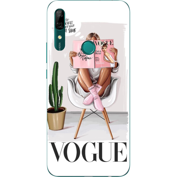 

Бампер силиконовый чехол Amstel для Huawei P Smart Z с картинкой Vogue