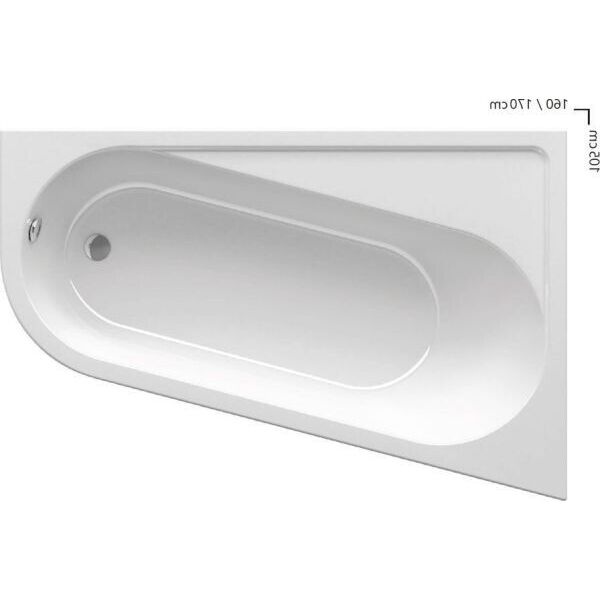 

Ванна акриловая Ravak Chrome 170x105 правая CA41000000