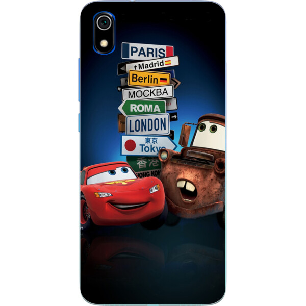 

Силиконовый чехол бампер Amstel для Xiaomi Redmi 7A с картинкой Тачки
