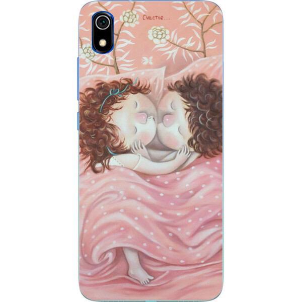 

Бампер силиконовый чехол Amstel для Xiaomi Redmi 7A с картинкой Счастье