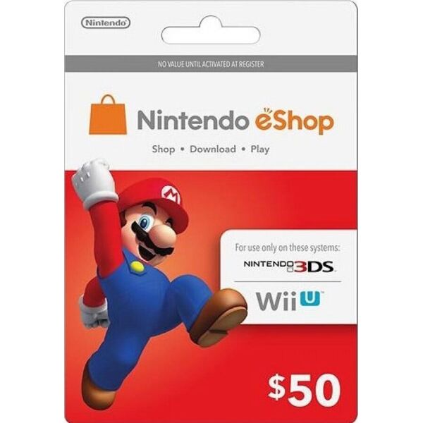

Nintendo eShop Card $50 (USA)