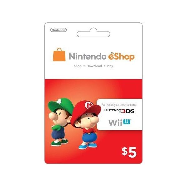 

Nintendo eShop Card $5 (USA)