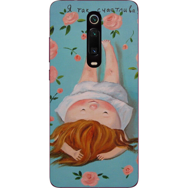 

Бампер силиконовый чехол Amstel для Xiaomi Mi 9t / K20 / Mi 9t Pro / K20 Pro с картинкой Так счастлива