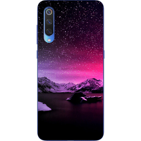 

Силиконовый чехол бампер Amstel для Xiaomi Mi 9 с картинкой Звездное небо