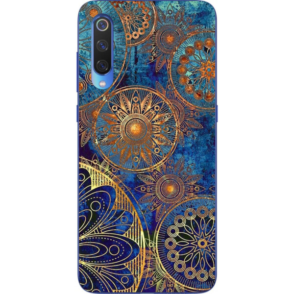 

Бампер силиконовый чехол Amstel для Xiaomi Mi 9 с картинкой Круги винтаж