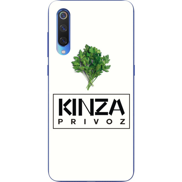 

Антибрендовый силиконовый чехол Amstel для Xiaomi Mi 9 с картинкой Kinza Privoz