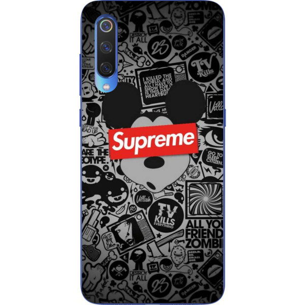

Силиконовый чехол Amstel для Xiaomi Mi 9 SE с картинкой Микки Supreme