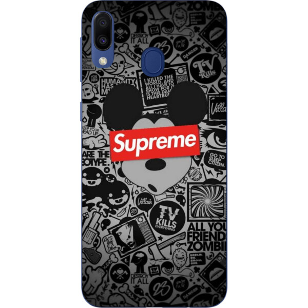 

Силиконовый чехол Amstel для Samsung Galaxy A20 2019 A205F с картинкой Микки Supreme