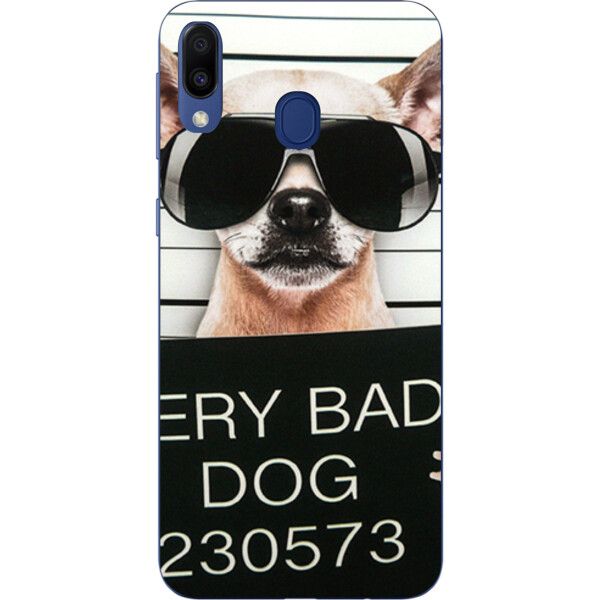 

Силиконовый чехол Amstel для Samsung Galaxy A20 2019 A205F с картинкой Bad Dog